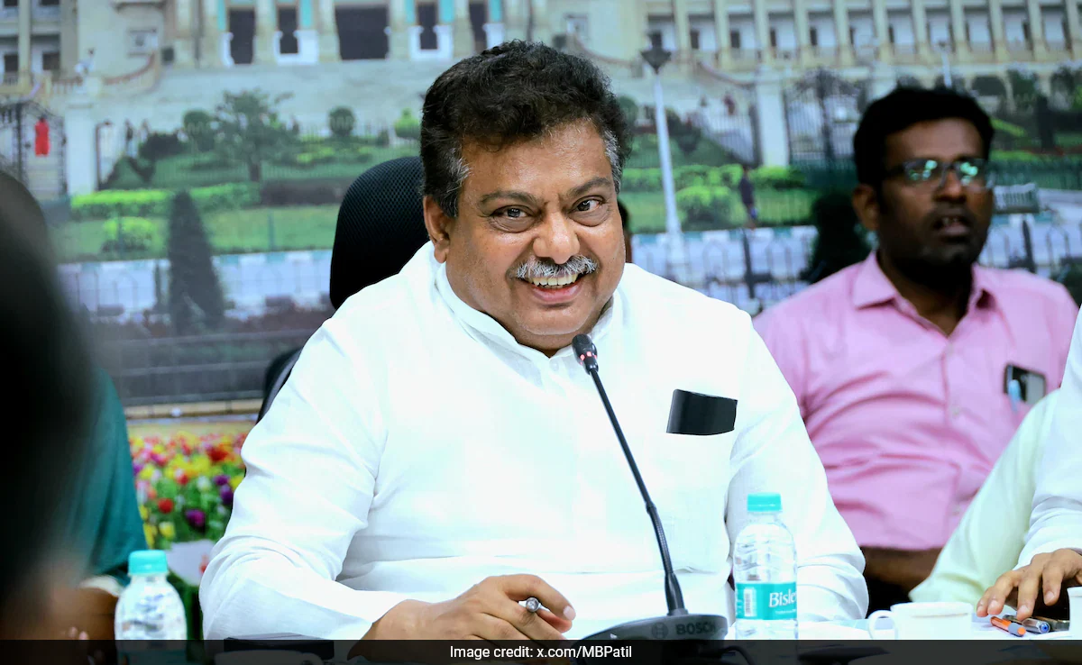 ಸಚಿವ ಎಂಬಿ ಪಾಟೀಲ್