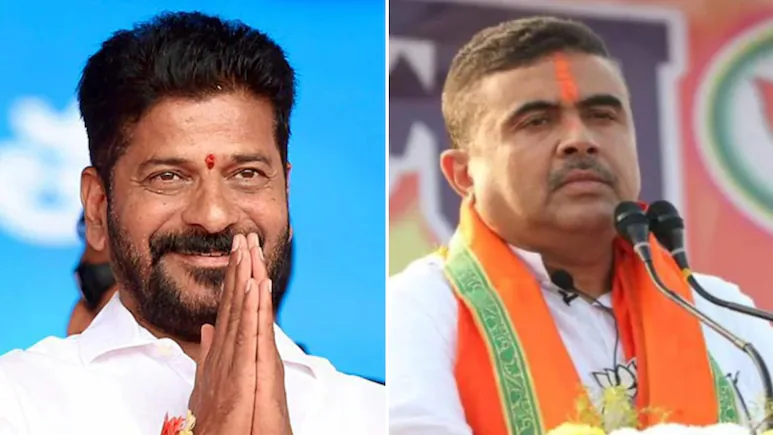 ಸಿಎಂ ರೇವಂತ್ ರೆಡ್ಡಿ, ಸುವೇಂದು ಅಧಿಕಾರಿ