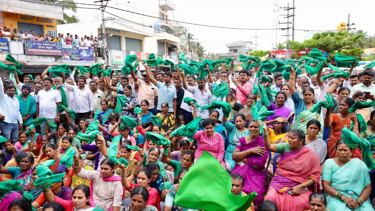 ಬಿಡದಿ ರೈತರ ಹೋರಾಟ