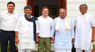 ಸಿಎಂ ಡಿಕೆ ಶಿವಕುಮಾರ್, ಸಿದ್ದರಾಮಯ್ಯ, ಬಿಕೆ ಹರಿಪ್ರಸಾದ್