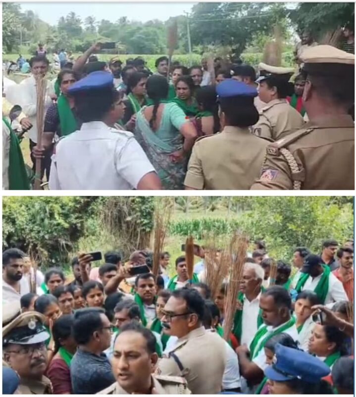 ರೈತರ ಪ್ರತಿಭಟನೆ
